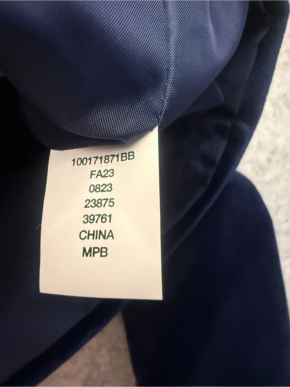 First Impressions Boys Navy Velour Blazer 12 Months NWT